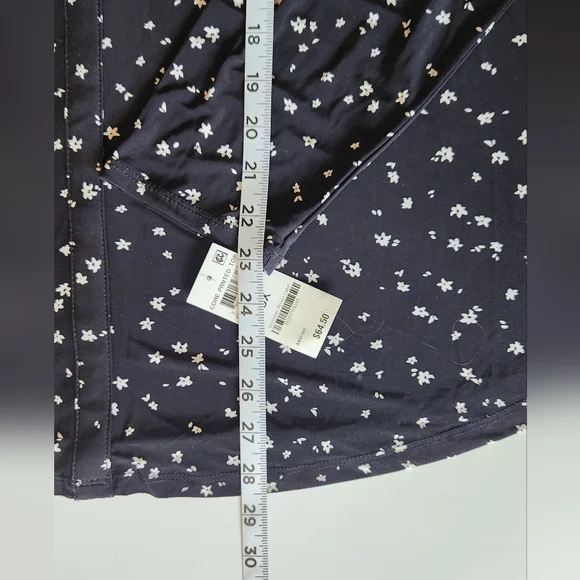 SOLD! INC Women's 3X Riley Ditsy Floral Pullover Long Sleeve - Picture 6 of 14